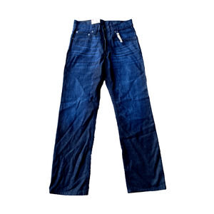 NEW Levi's 514 Straight Fit Dark Denim Blue Jeans Tag 14 Slim Straight Fit 27x27